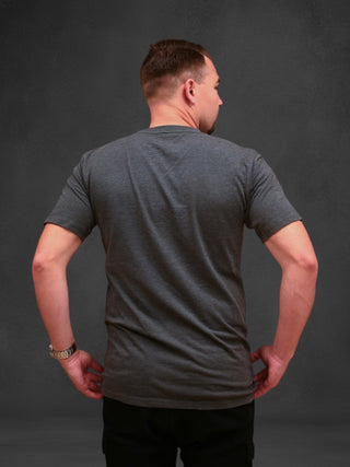 Premium Alpha Tee - Charcoal Grey