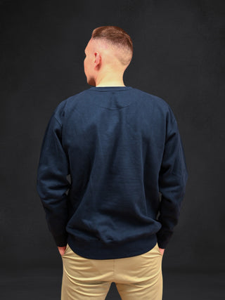 Alpha Crewneck - Navy Blue