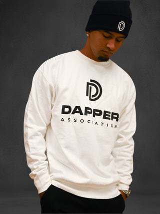 Bold Crewneck - White