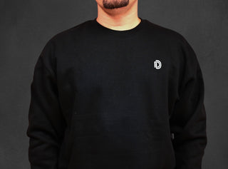 Icon Crewneck - Black