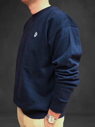 Icon Crewneck - Navy Blue