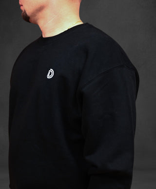 Icon Crewneck - Black