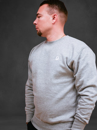 Icon Crewneck - Grey