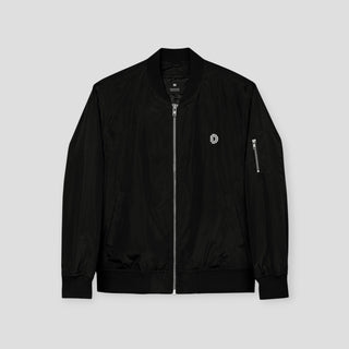 Premium Icon Bomber Jacket - Black