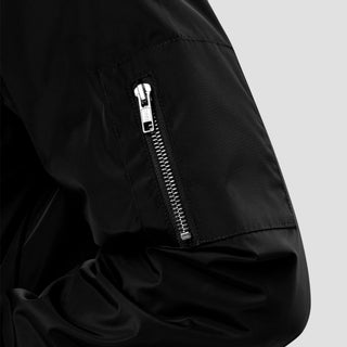 Premium Icon Bomber Jacket - Black