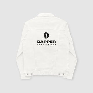 Premium Bold Denim Jacket - White