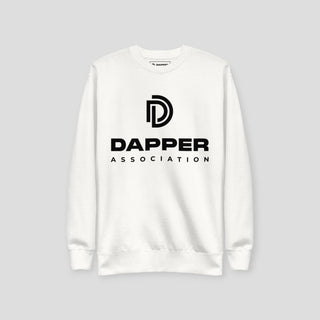 Bold Crewneck - White