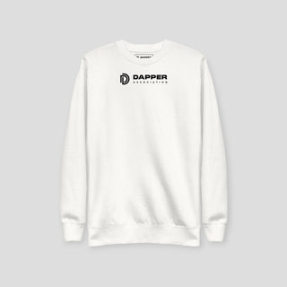 Alpha Crewneck- White