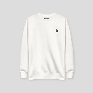 Icon Crewneck - White